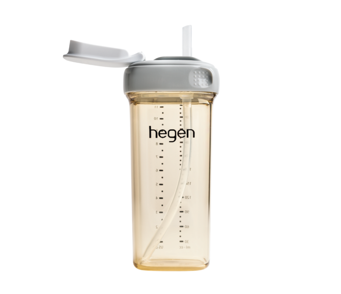 BÌNH TẬP UỐNG HEGEN STRAW CUP PPSU 330Ml