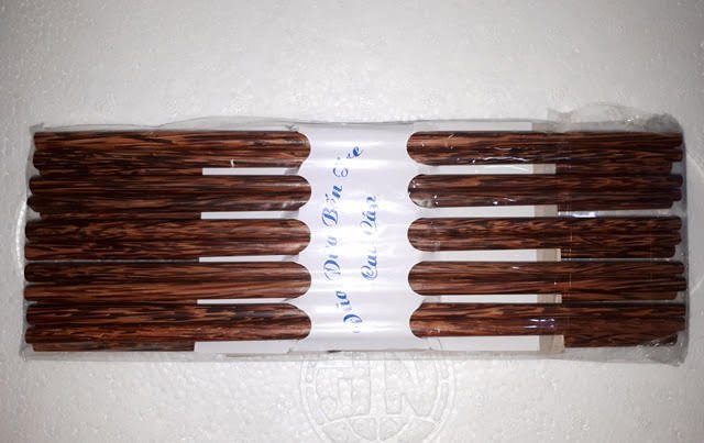 combo 10 đôi đũa ăn cơm từ gỗ dừa cao cấp (1 bịch 10 đôi)-SAM LÊ SHOP