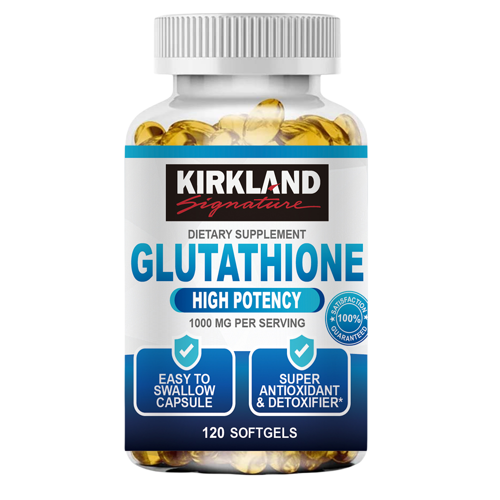 KIRKLAND Glutathione Capsules Helps maintain normal immune system function  and supports antioxidant Antioxidant Supplement For Skin Health Liver  Support And Detoxification - Lazada