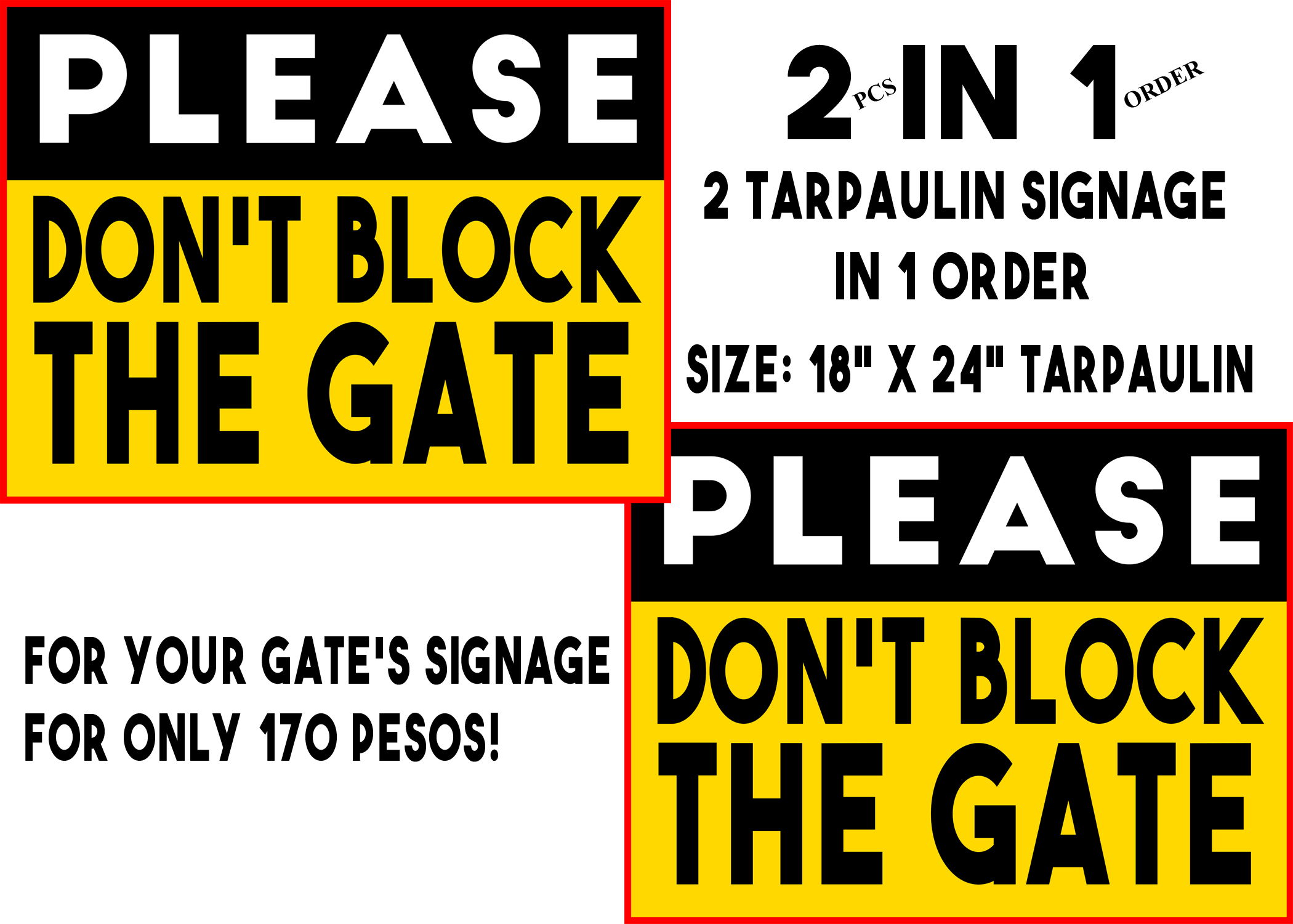 Dont Block The Driveway