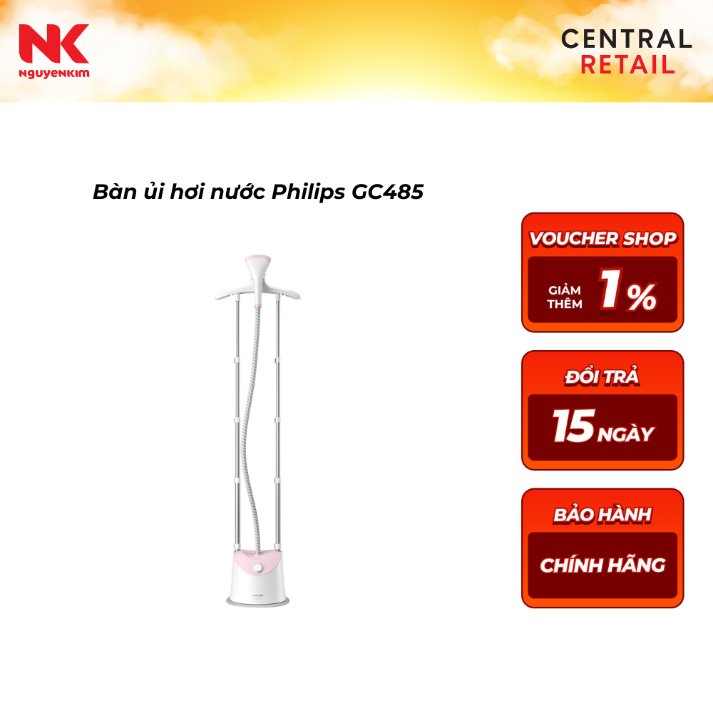 Bàn ủi hơi nước Philips GC485