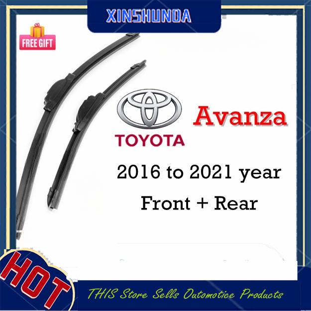 Xsd 2016 to 2022 toyota avanza wiper blade for avanz car window wipers set from wifer