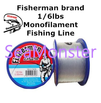 0857 Fisherman 1/6lbs Monofilament Fishing Line / Tali Tangsi