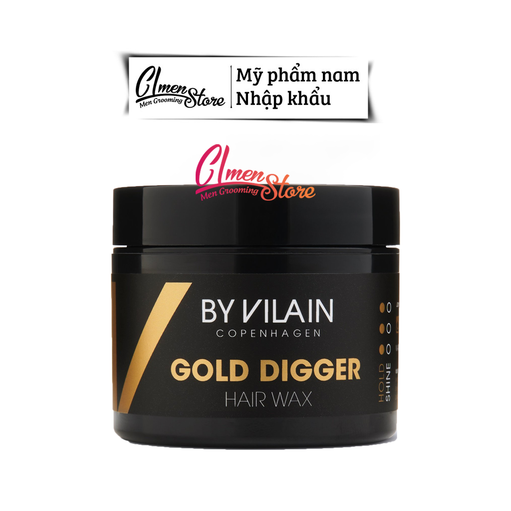 Sáp vuốt tóc By Vilain Gold Digger | Tạo kiểu tóc cho nam