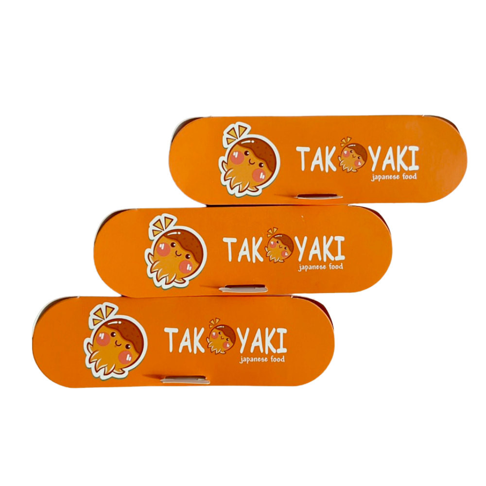 Takoyaki Paper Package Set 500 Pieces
