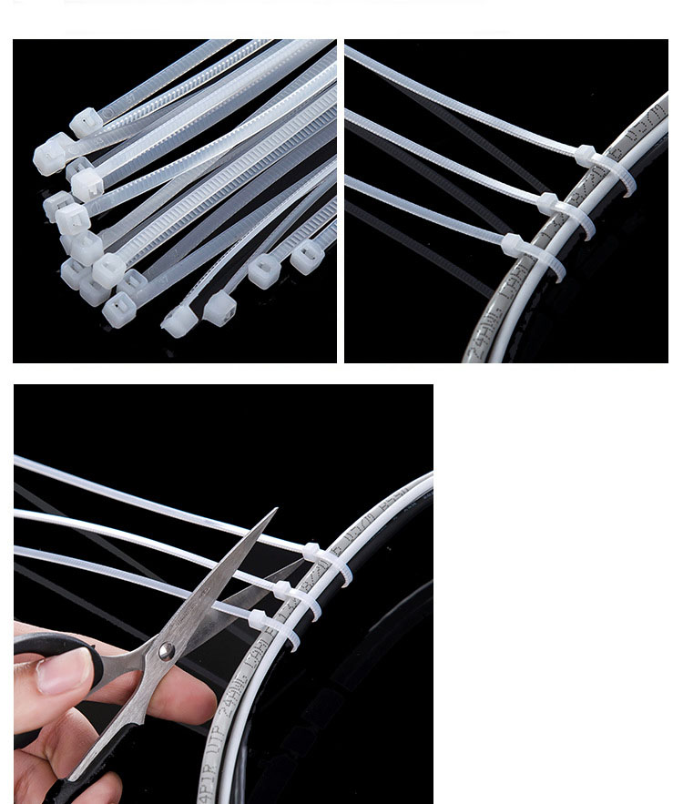 Combo 100 dây rút dây thít nhựa siêu dẻo siêu bền