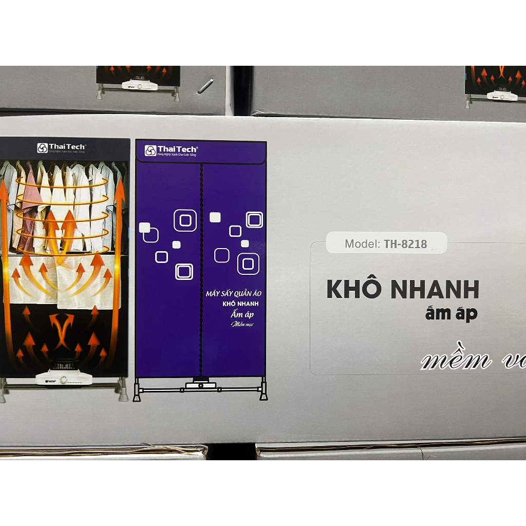 Máy Sấy Quần Áo THAITECH TH-8218 - Hàng Chính Hãng