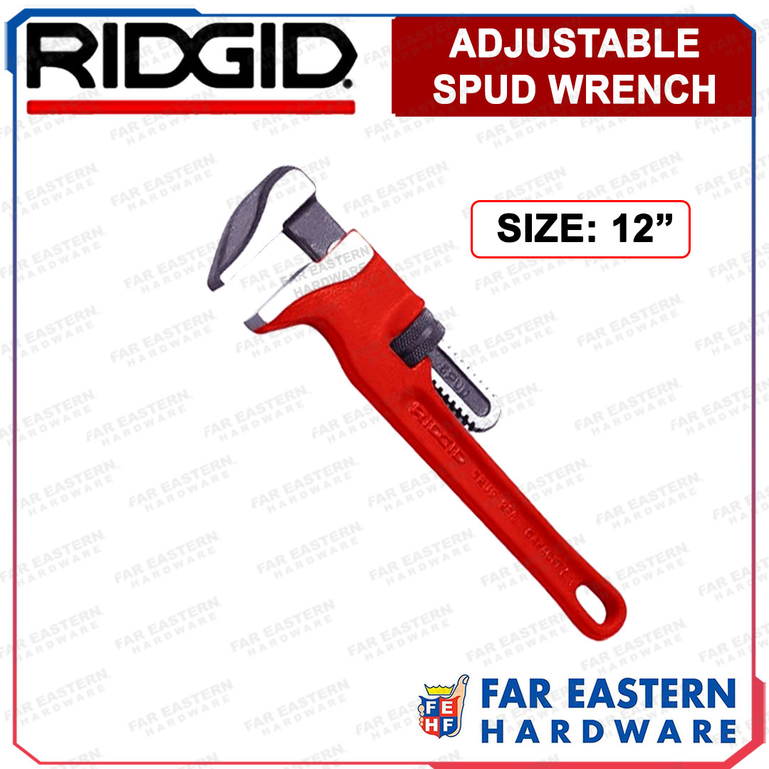 RIDGID Adjustable Spud Wrench 12" Made in USA Lazada PH