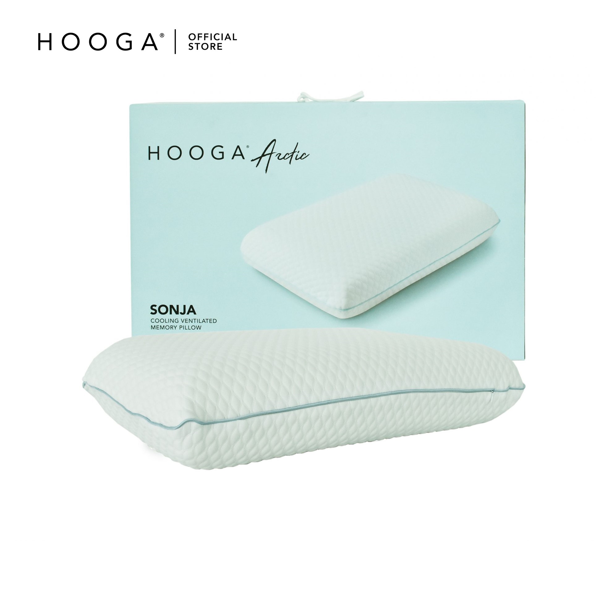 Hooga Cooling Ventilated Memory Pillow Sonja Lazada Singapore