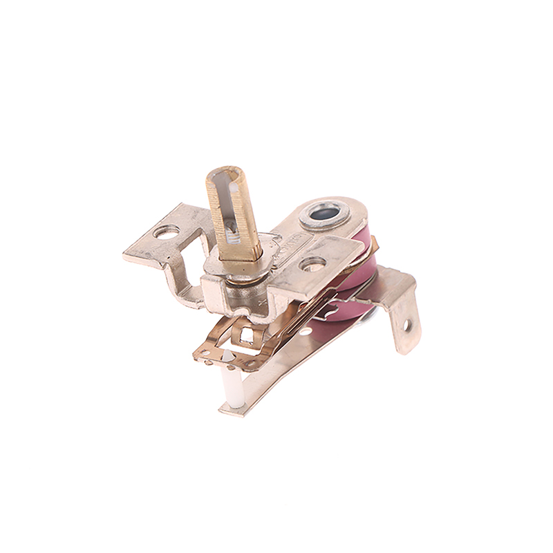 Electrical Switch Accessories Adjustable Temperature Switch Bimetallic Heating Thermostat Temperature Control Switch Accessories.