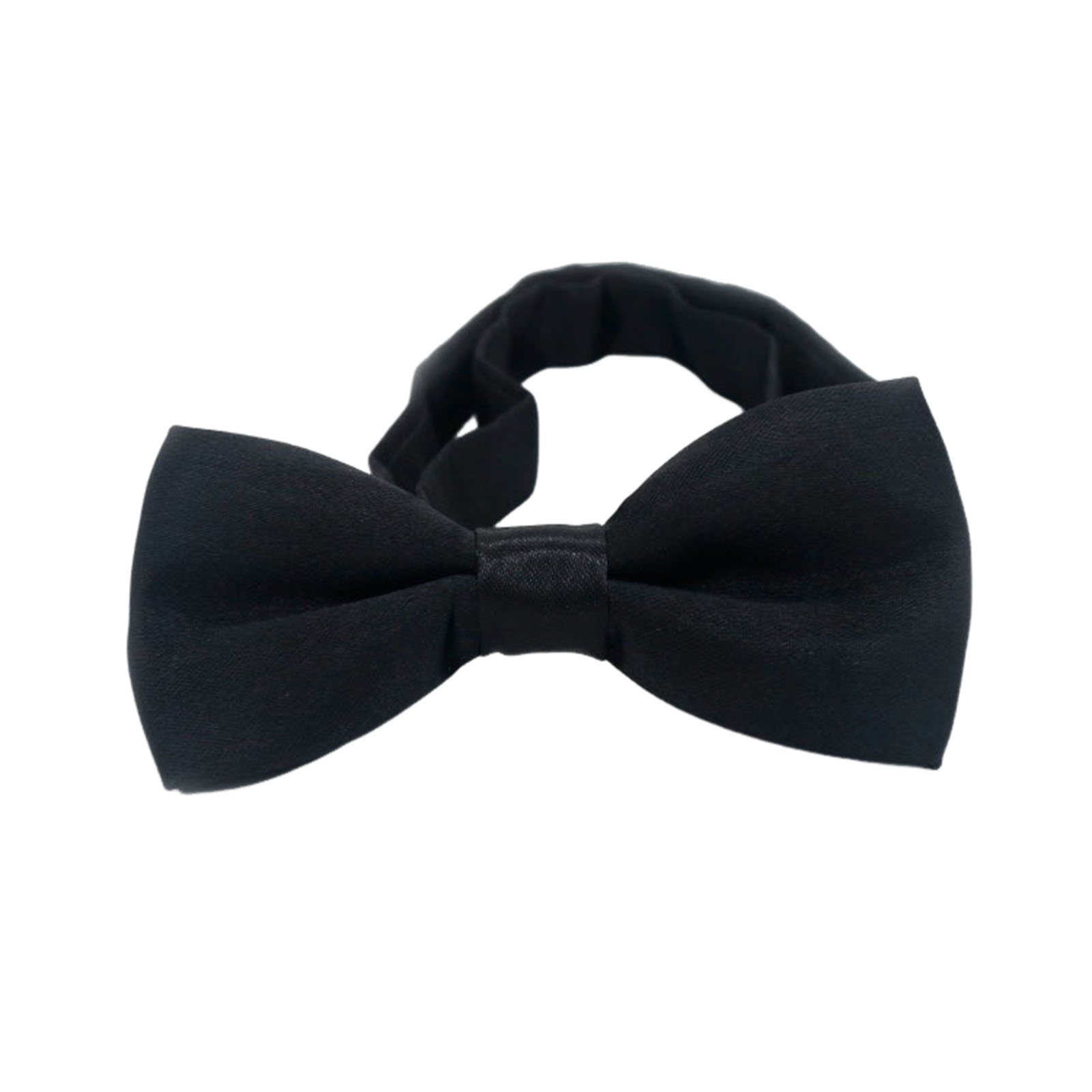 Premium Quality Fabric Bow Tie Bow Tie for Men Boys Solid Color Pre-tied Bow Tie Adjustable Neck Kids Bowties for Graduation Wedding Party School Casual Wear – Comfortable Accessories for Boys