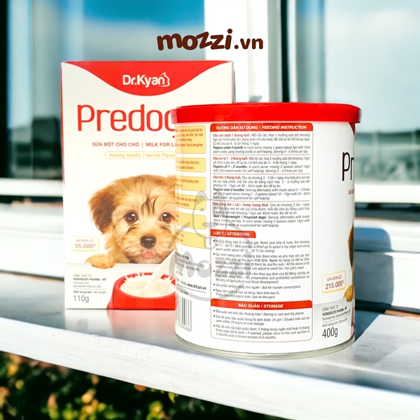 [100g - 400g] Sữa bột cho chó Predogen Dr.Kyan