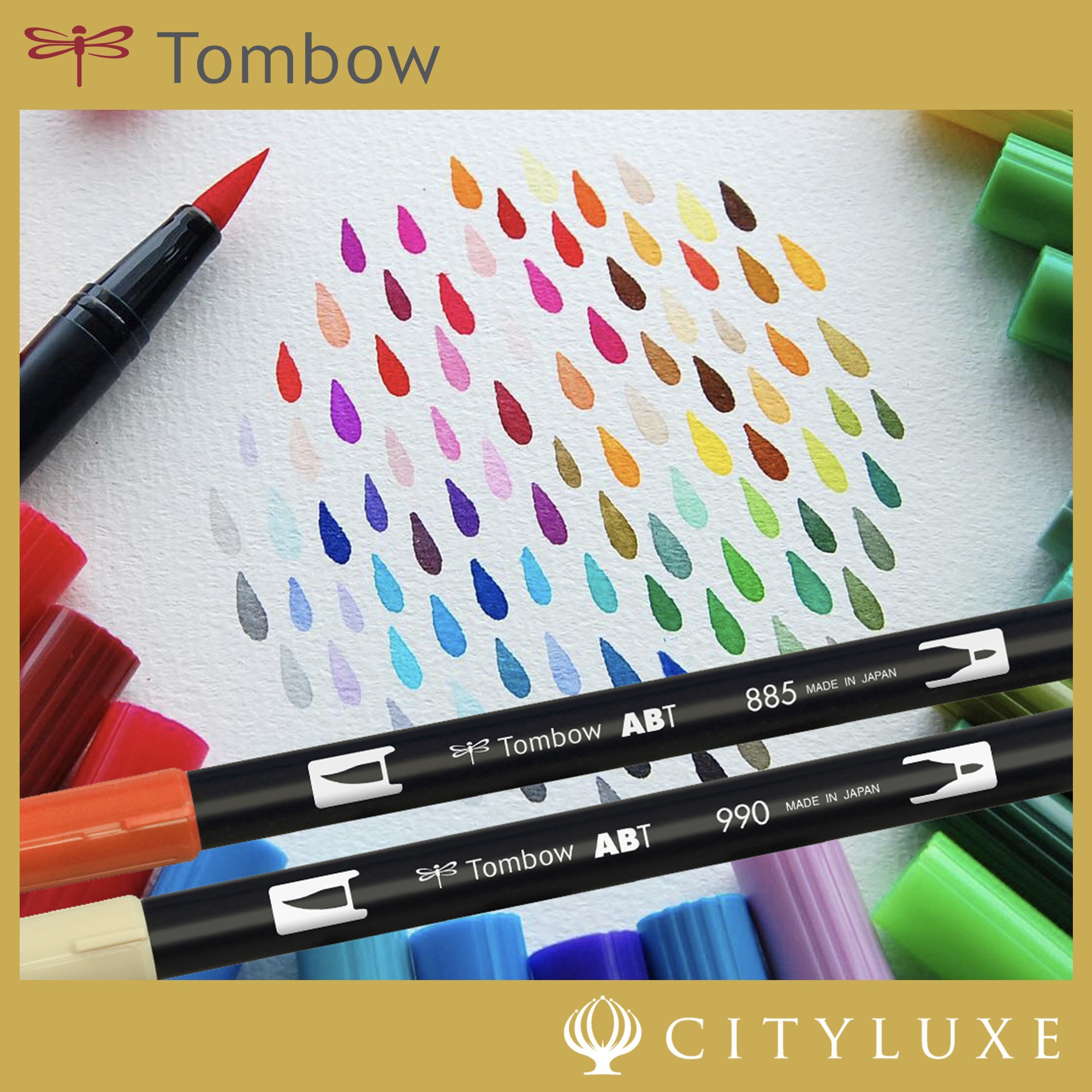 Tombow Dual Brush Pen ABT – Cityluxe