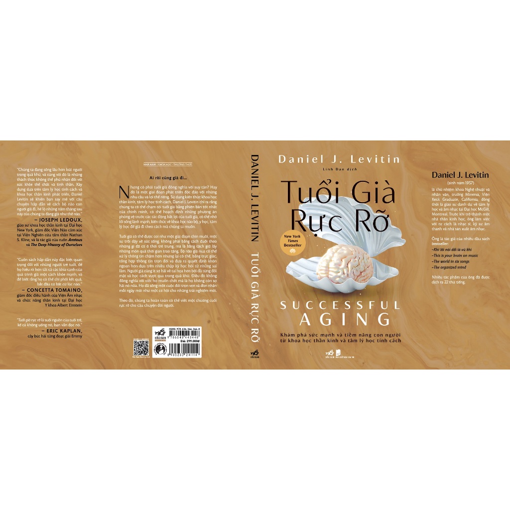 Sách - Tuổi già rực rỡ (Successful aging) (Daniel J. Levitin) (Nhã Nam)
