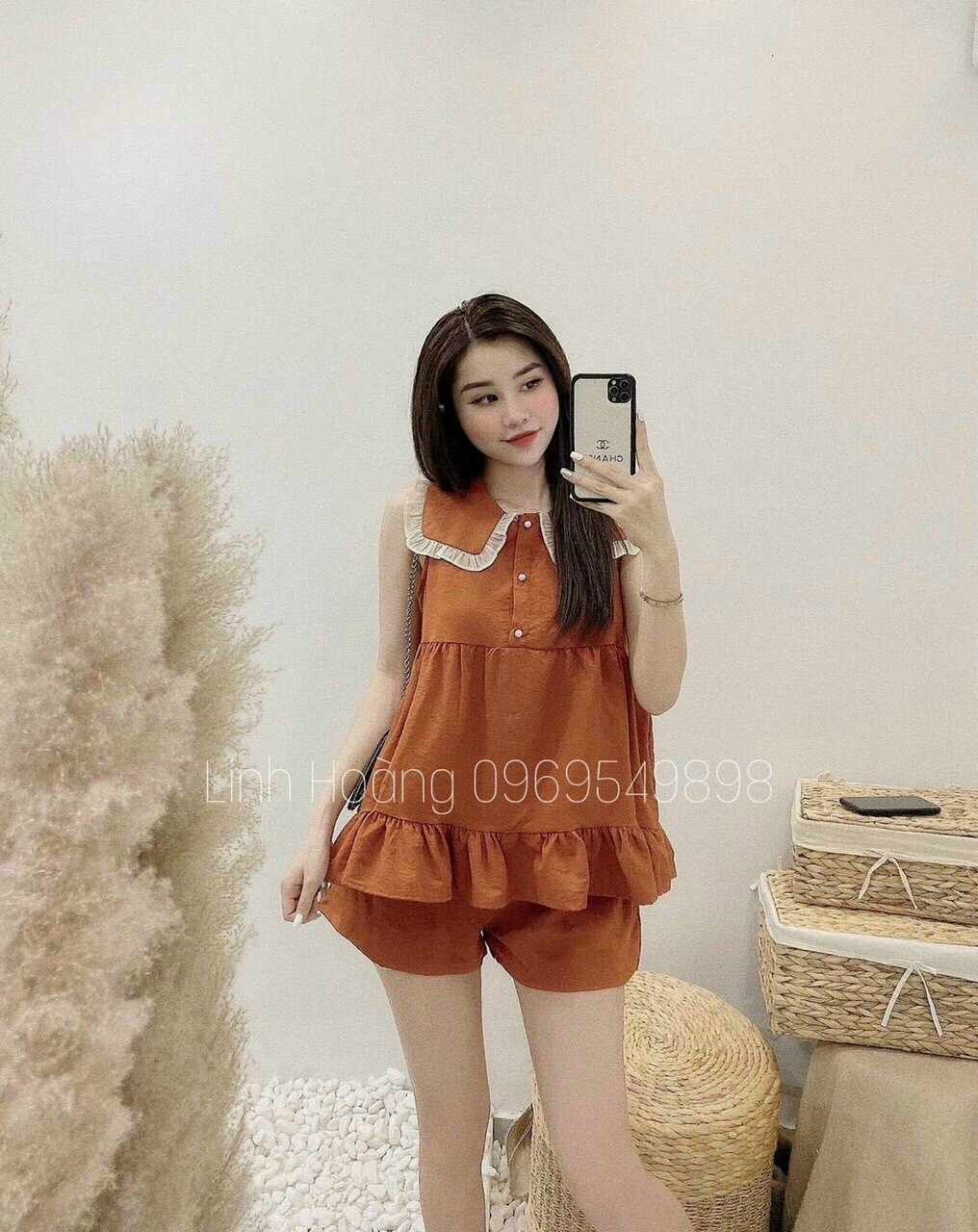 Sét bộ cổ sen siêu xinh