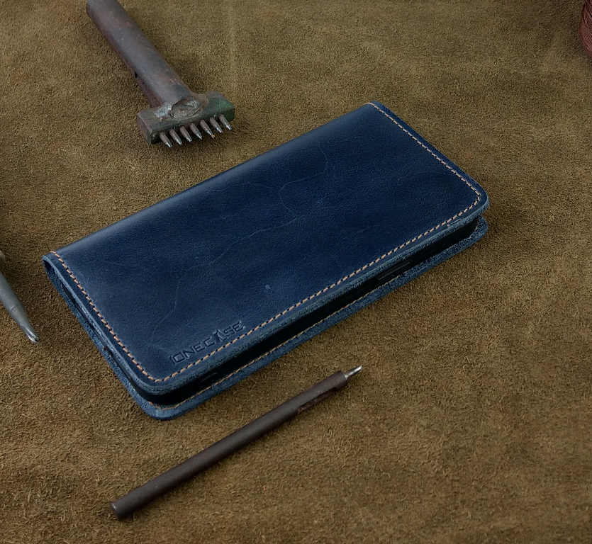 Bao da dành cho iphone 12 pro max /13 pro/13 pro max handmade da bò thật