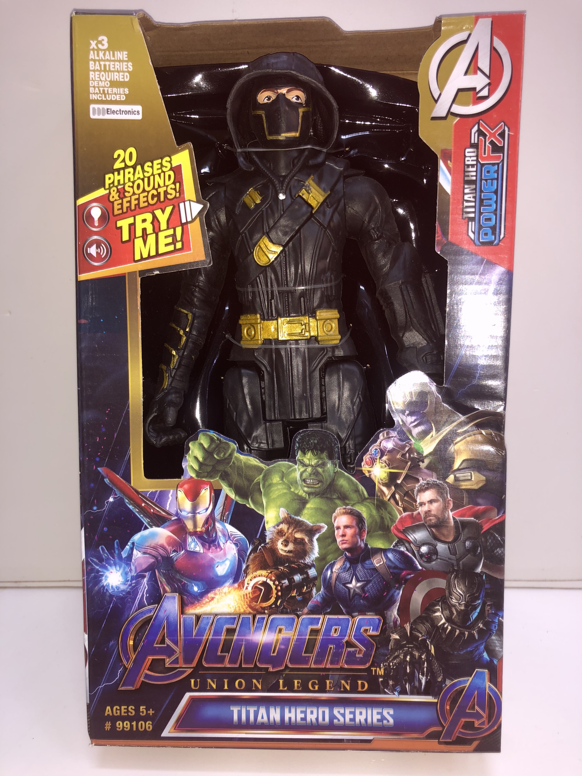 Siêu Nhân - Siêu anh hùng Adventure (Thor, Hulk, Iron Man, Spider Man, Thanos, Black Panther), 1 nhân vật