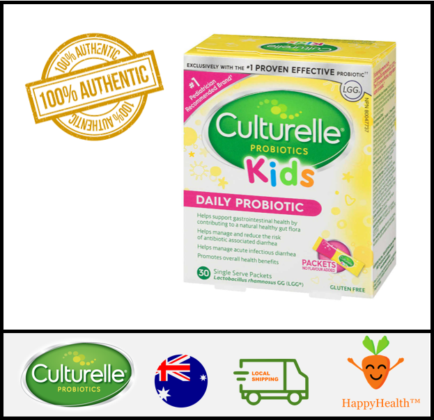 Happyhealth Culturelle Kids Packets Daily Probiotic Formula Supplement 30 Single Packets Lazada Singapore