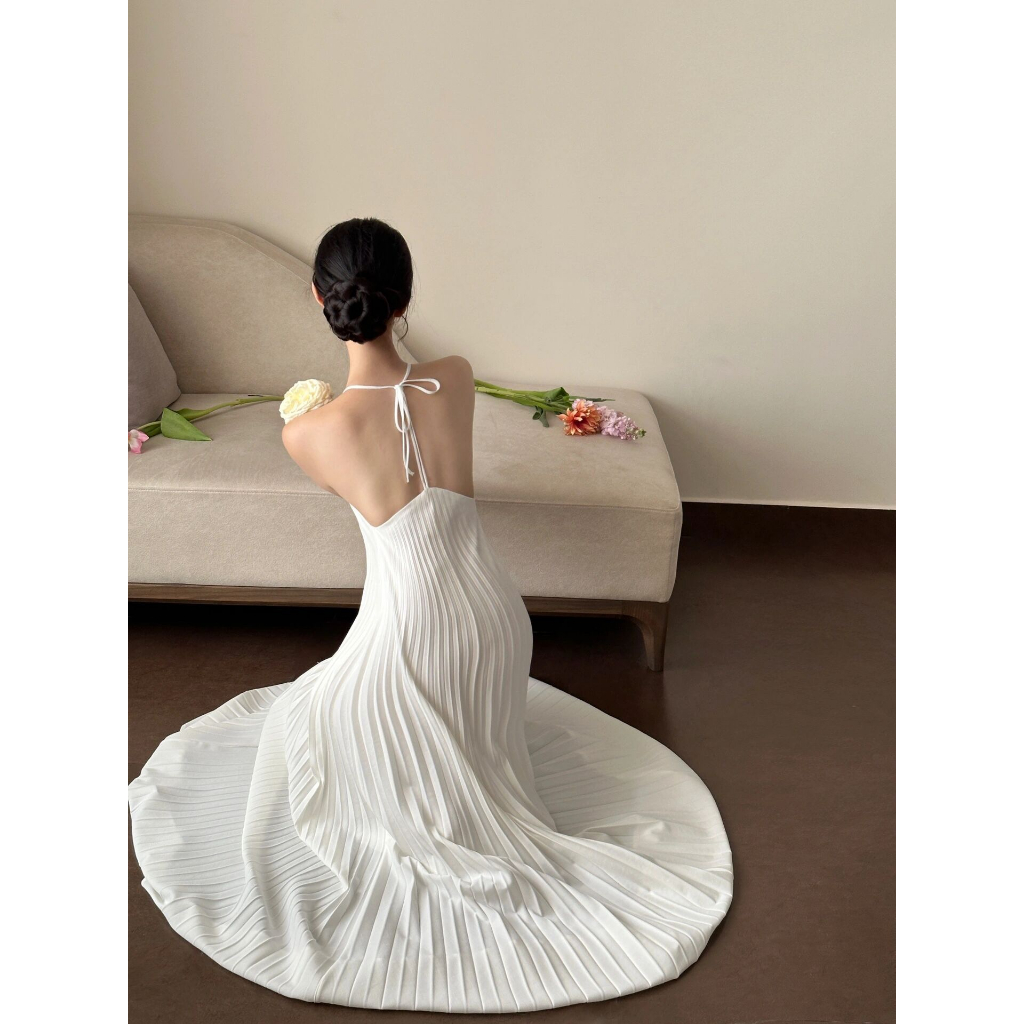 Đầm maxi gấp nếp tiểu thư Joice Dress by Jane