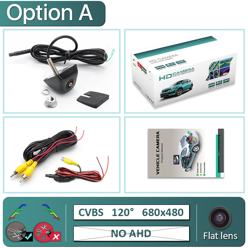 GreenYi 170 Degree AHD 1920x1080P Vehicle Rear View Camera Upside Down