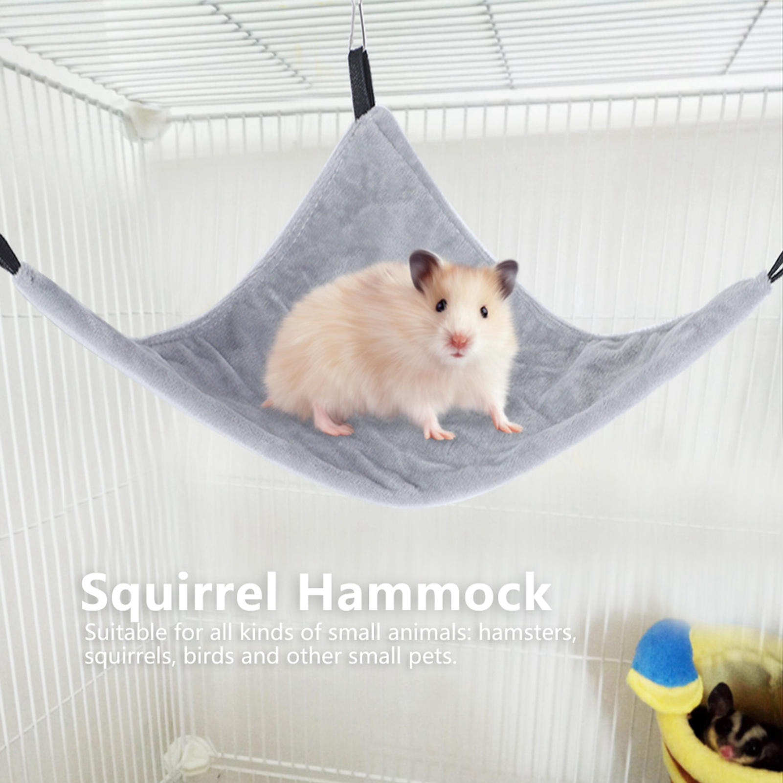 Vải đơn giản thực tế sóc võng thú cưng nhỏ Giường treo môi trường thoải mái hamster cho sóc SÓC BAY Úc guinea lợn