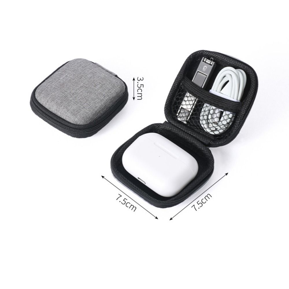 MISAP Multifunctional Digital Storage Bag Earphone U Disk Protective Cover Portable Accessories Charger Data Cable Organizer