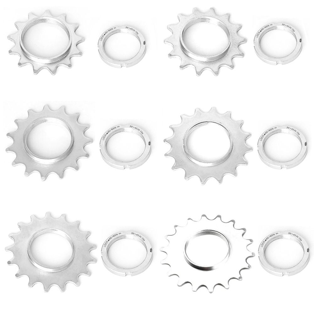 Fixie Bicycle Cog 13T 14T 15T 16T 17T 18T Bicycle Freewheel Threaded ...