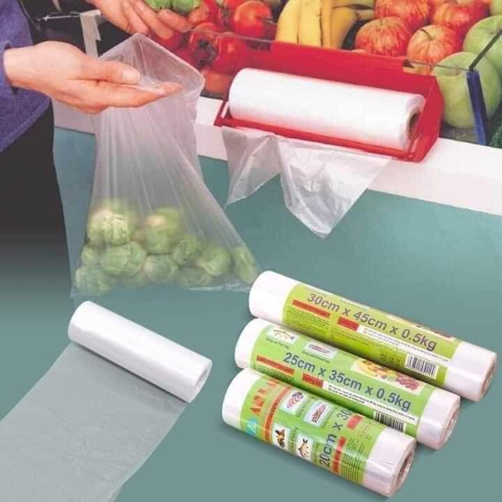 Túi đựng thực phẩm sét 3 cuộn