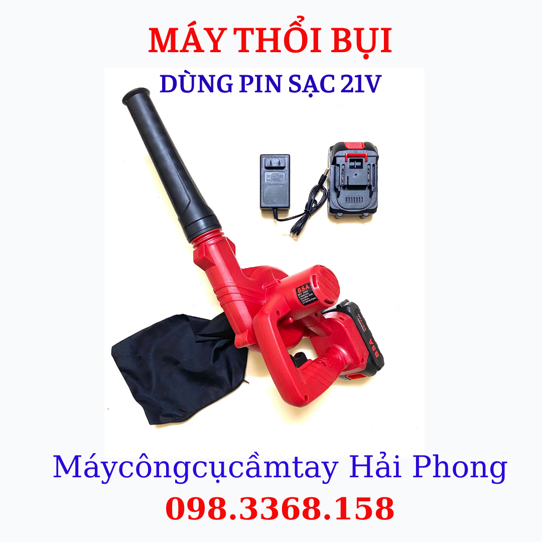 MÁY THỔI BỤI DÙNG PIN 21V - CÓ KÈM PIN ( Cell LITHIUM ENERGY ) / CORDLESS BLOWER
