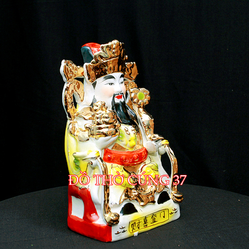 TƯỢNG  THẦN TIỀN - CAO 20 CM , 25 CM [ GỐM SỨ CAO CẤP]