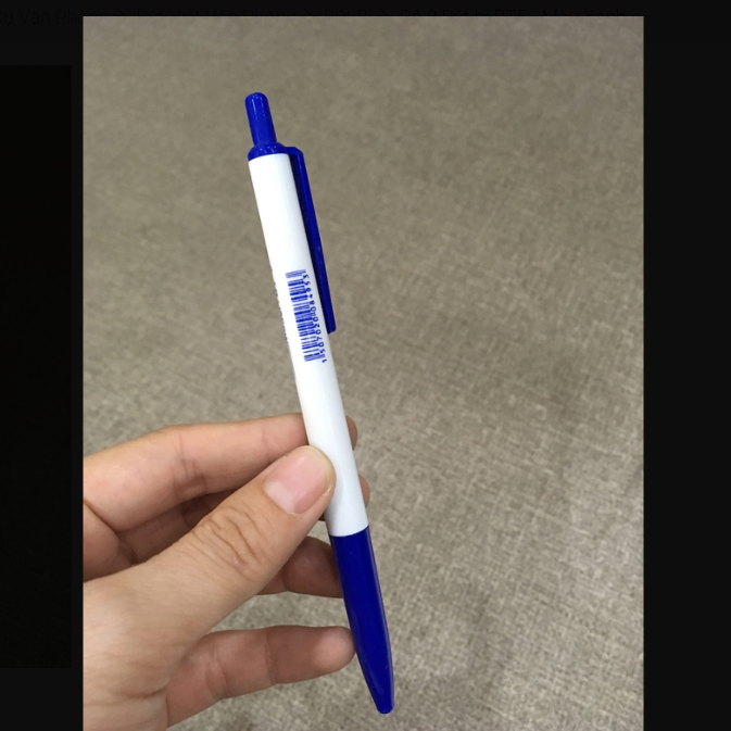 BÚT BI BẾN NGHÉ BT-5 MÀU XANH (Lốc 30 BÚT; NGÒI 0.8MM)