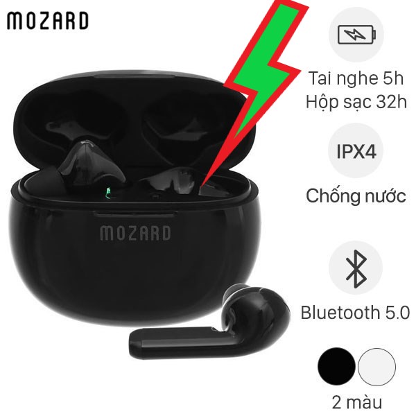xác AT15 Tai nghe Bluetooth True Wireless Mozard