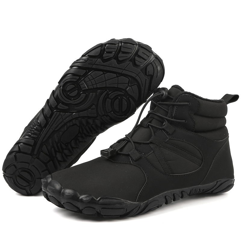 Men Hiking Shoes Snow Boots Winter Boots Outdoor Hiking Shoes Snow Boots Warm Waterproof Women's Ankle Shoes Non-slip Snow Hiking Boots
