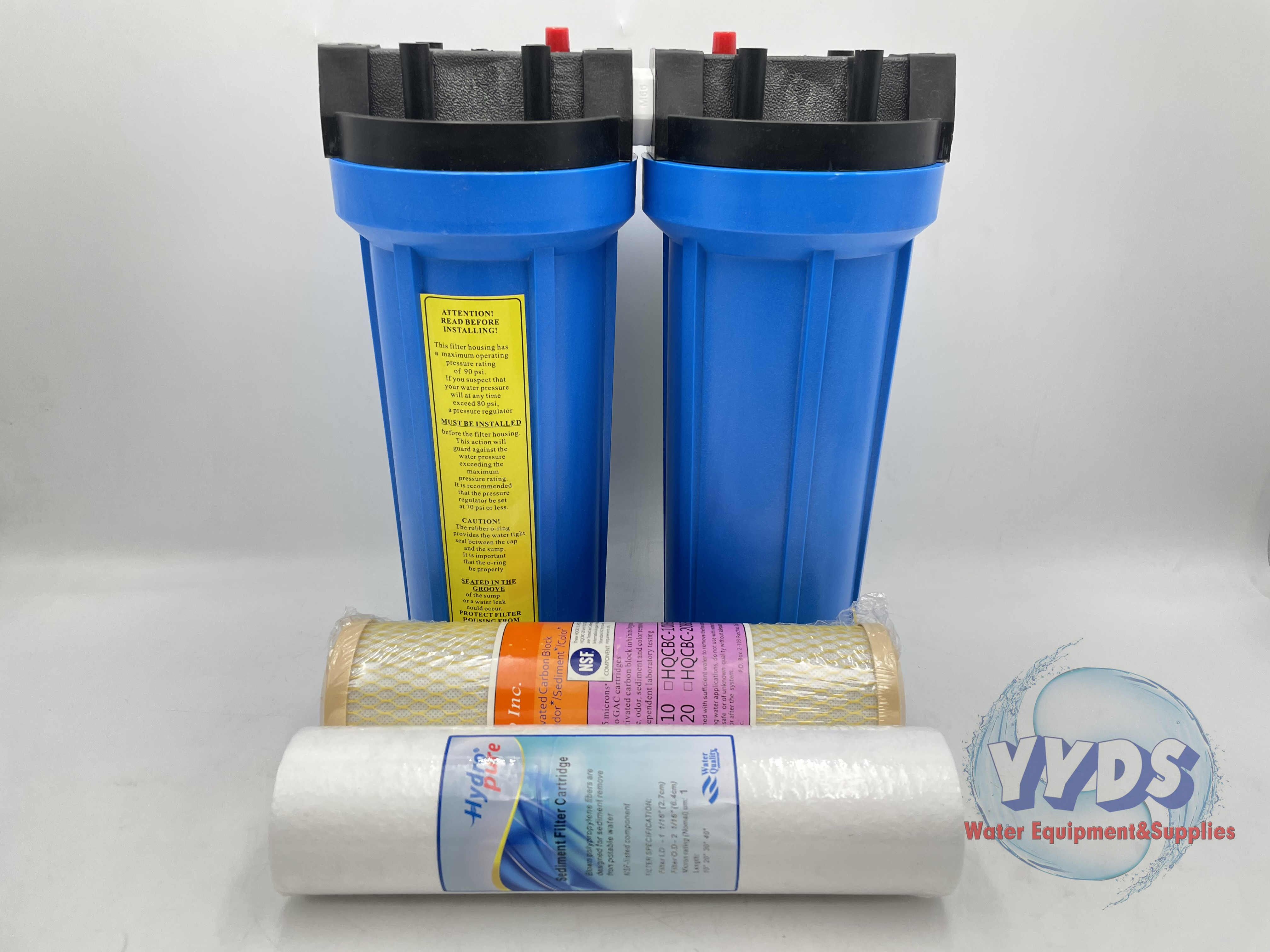 2/3/4 Stage 10 inch Deep Well Water Filter housing Complete Set WITH