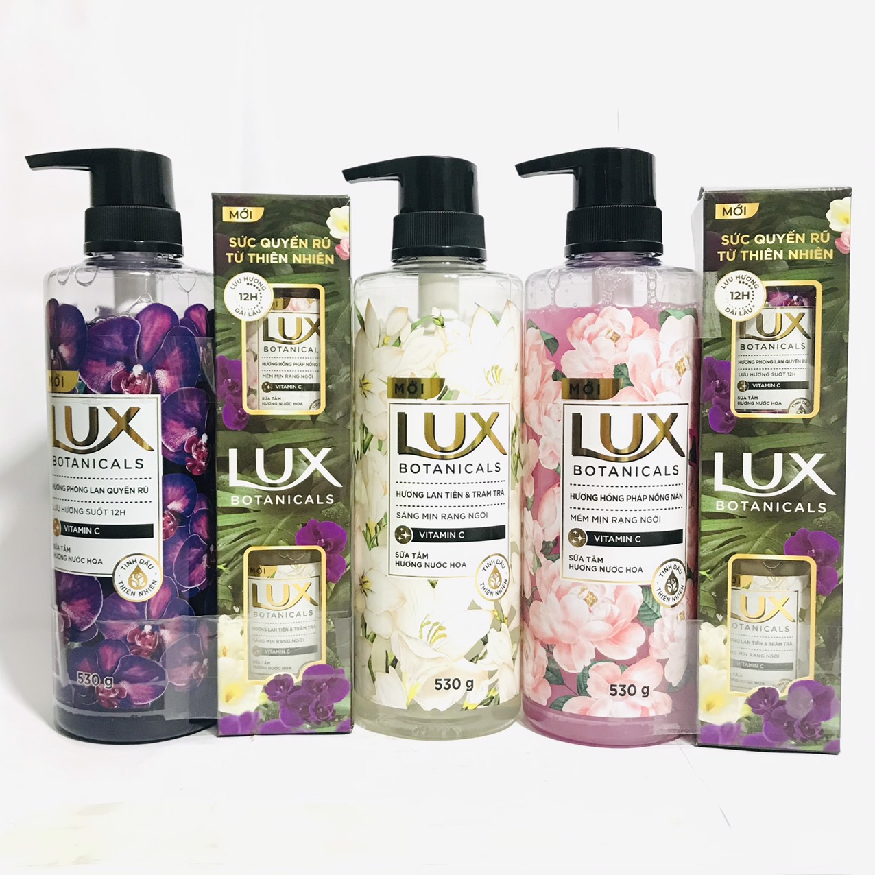 Sữa tắm nước hoa thơm Lux Botanicals (570g/chai)