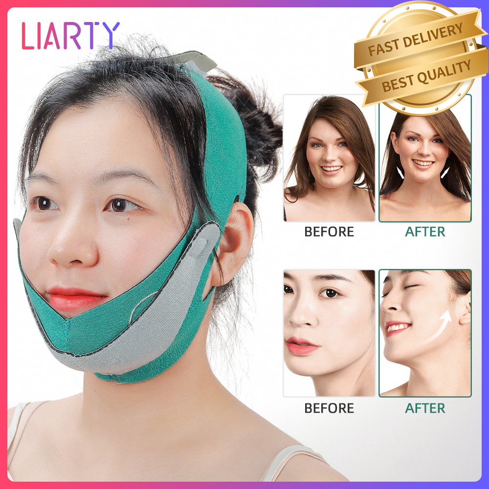 LIARTY Nâng cơ mặt V Lifting thực tế Làm săn chắc cằm Sắc nét Dụng cụ tạo hình khuôn mặt gia dụng cho khuôn mặt