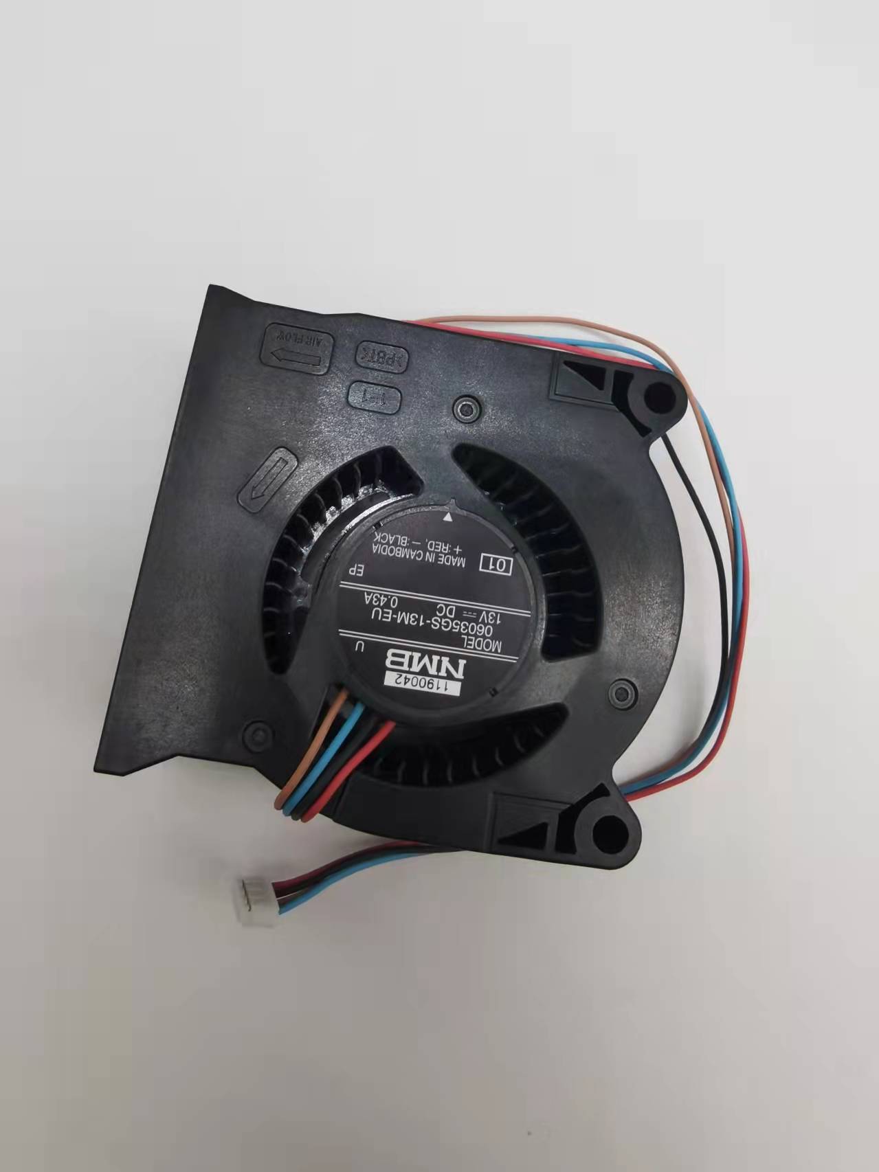 100 new projector fan 06035gs-13m-eu cho máy chiếu epson 13v dc 0.43a