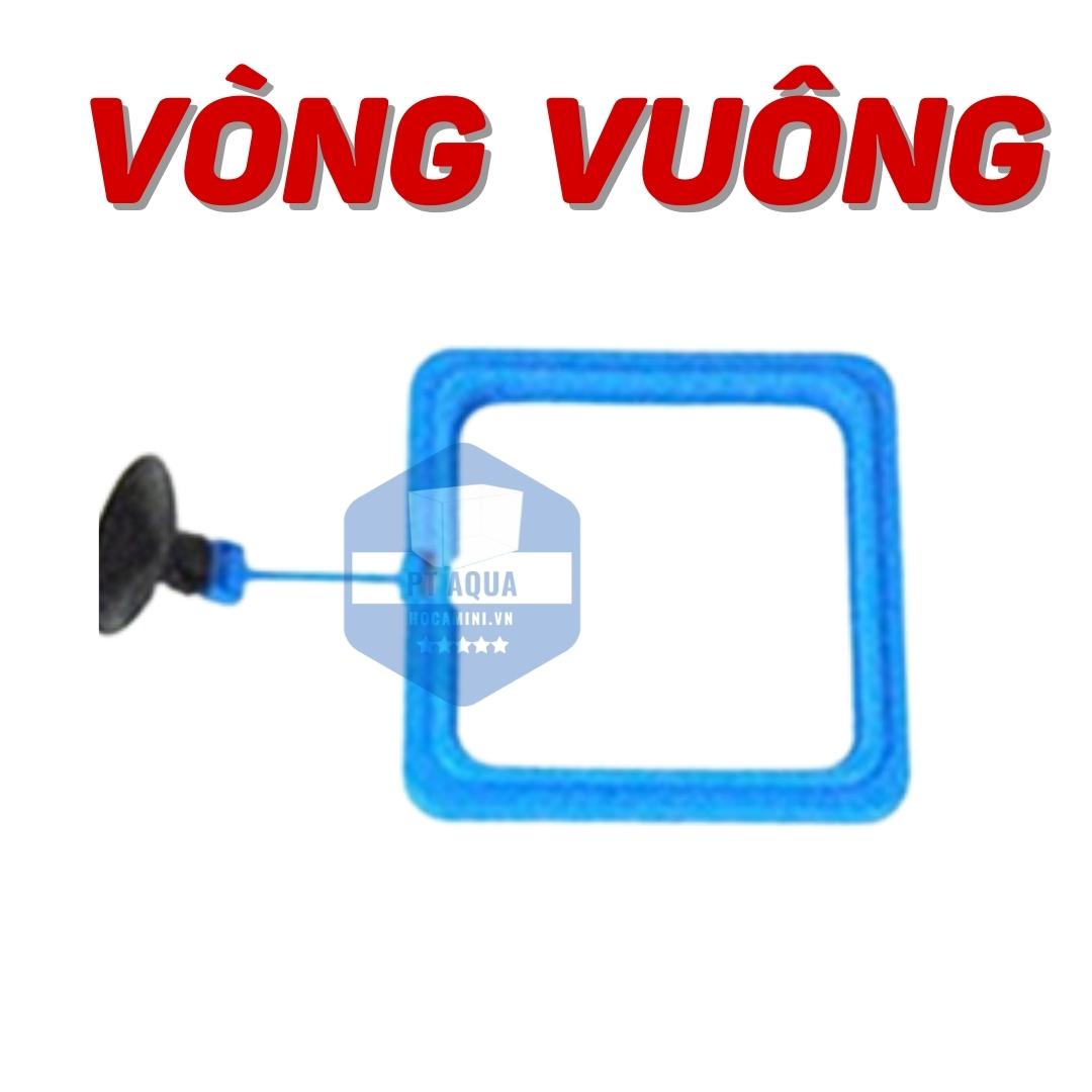 [Hoàn Tiền 10%] Vòng cho cá ăn hình tròn, hình vuông