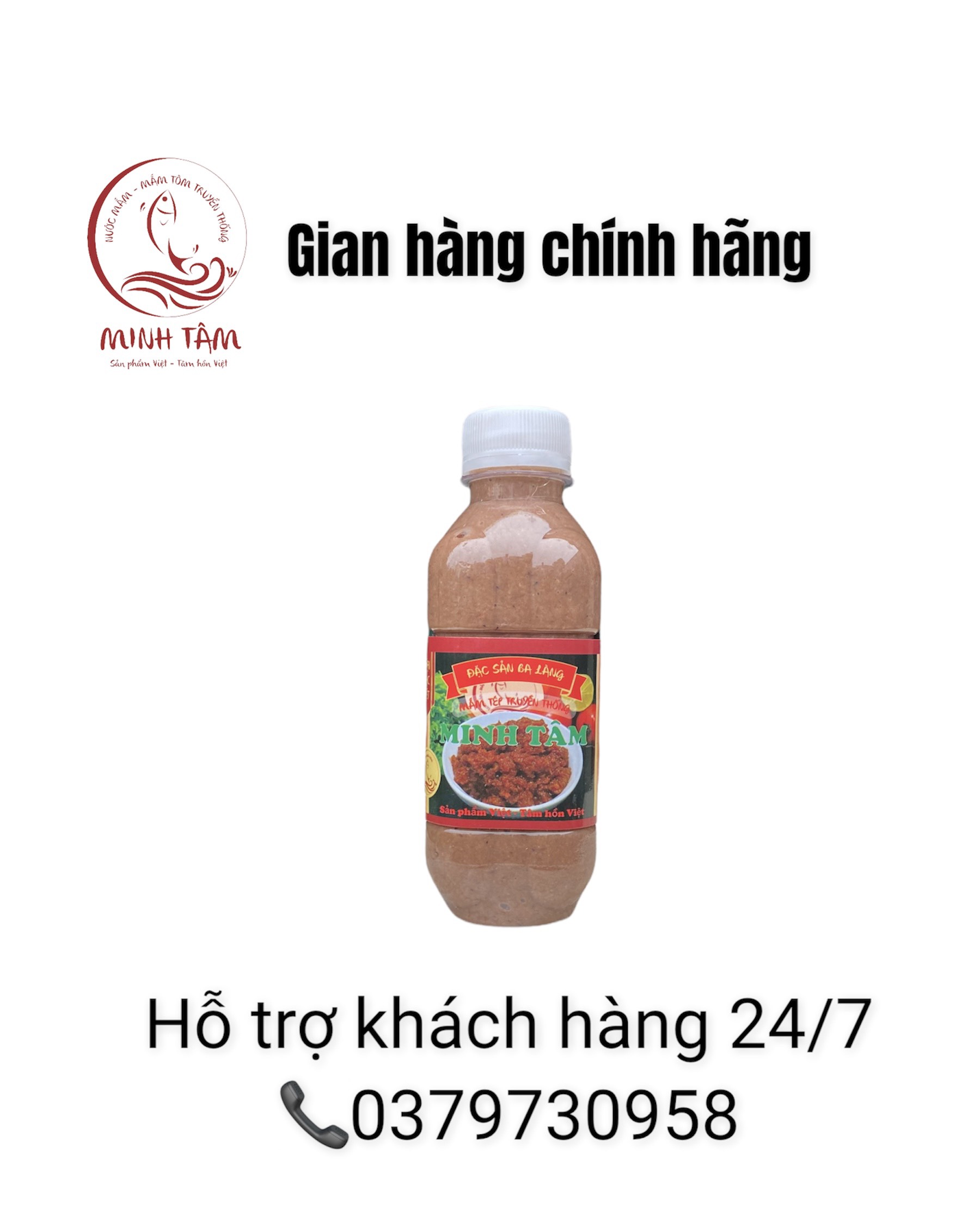 Mắm tép chưng thịt Minh Tâm - đặc sản Ba Làng Thanh Hoá - Loại 1 thumbnail