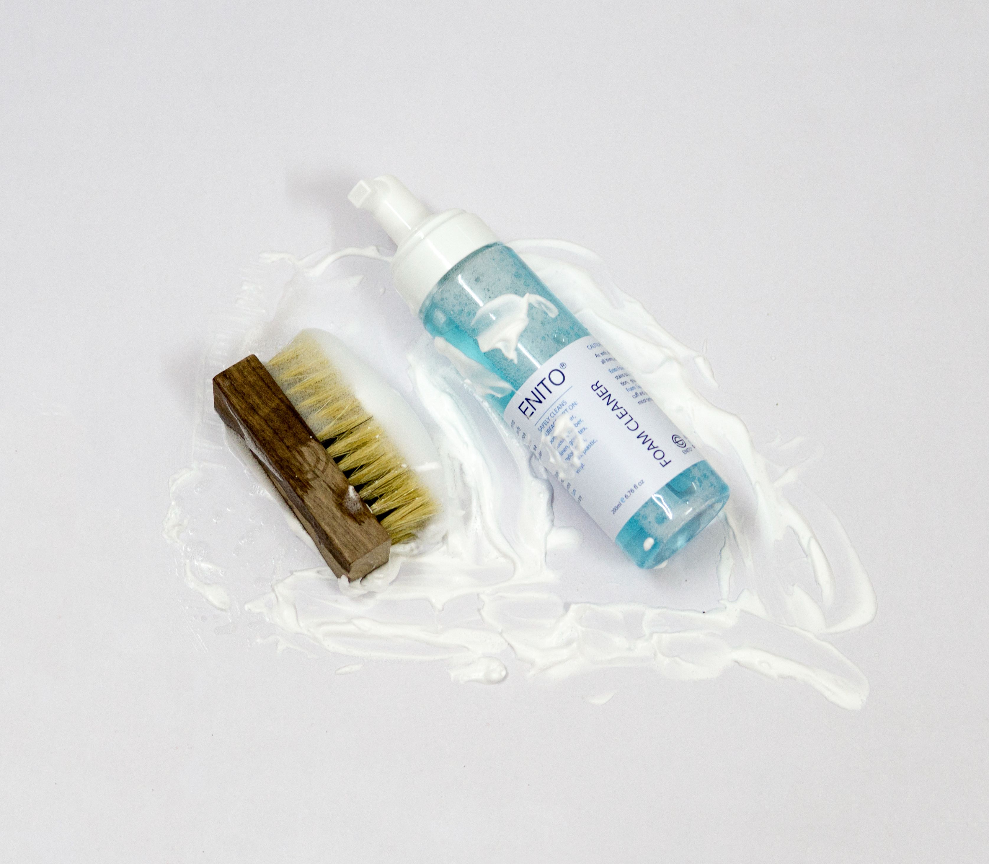 [Chính hãng] [Ảnh thật] Sản phẩm vệ sinh giày dạng bọt Enito Foam Cleaner 200ml