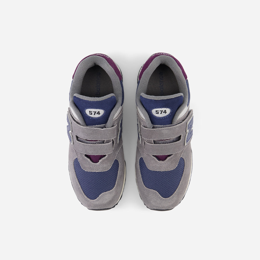 NEW BALANCE Giày sneaker bé trai 574 Hook & Loop PV574KGN