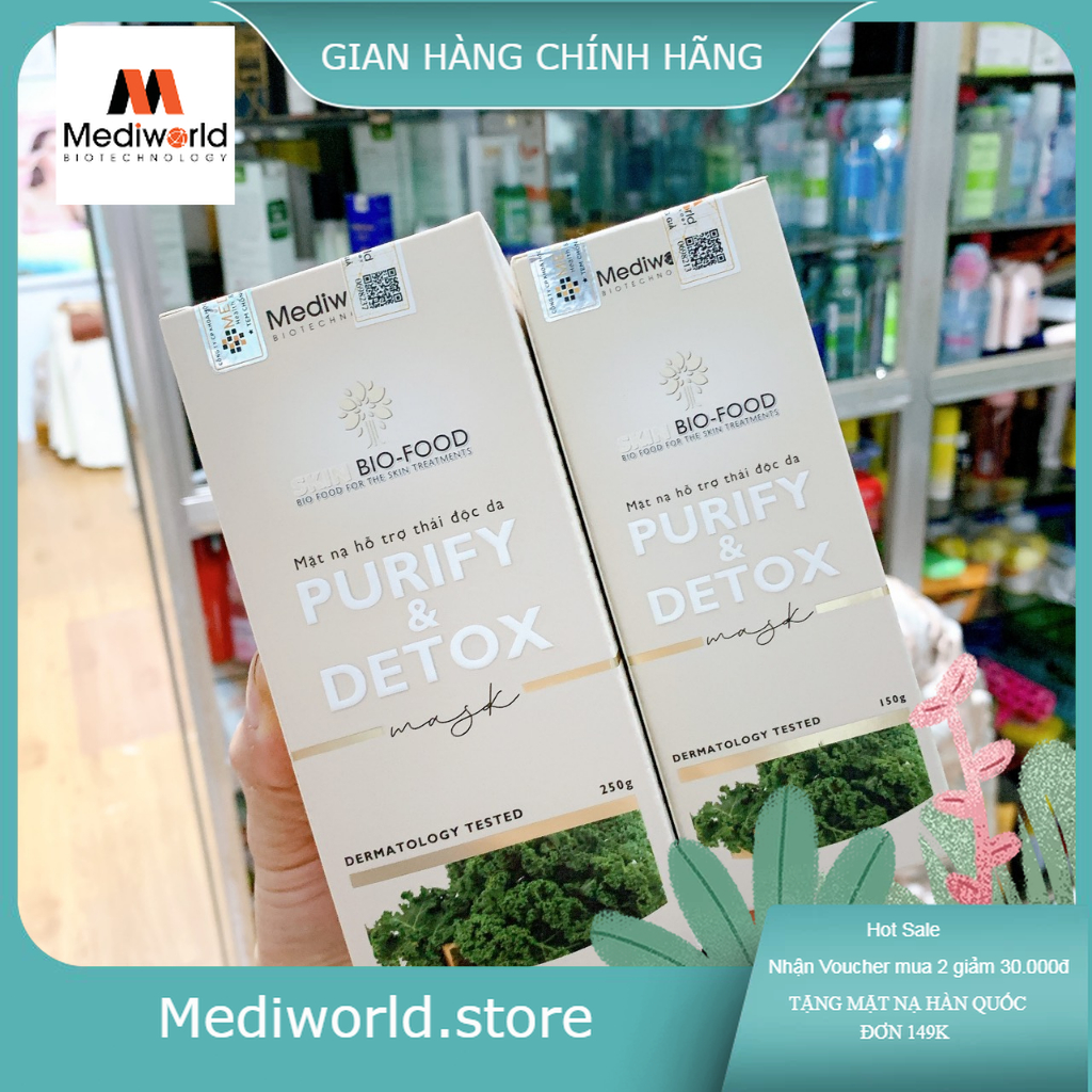 Mặt nạ thải độc Purify & Detox Mask- Mediworld