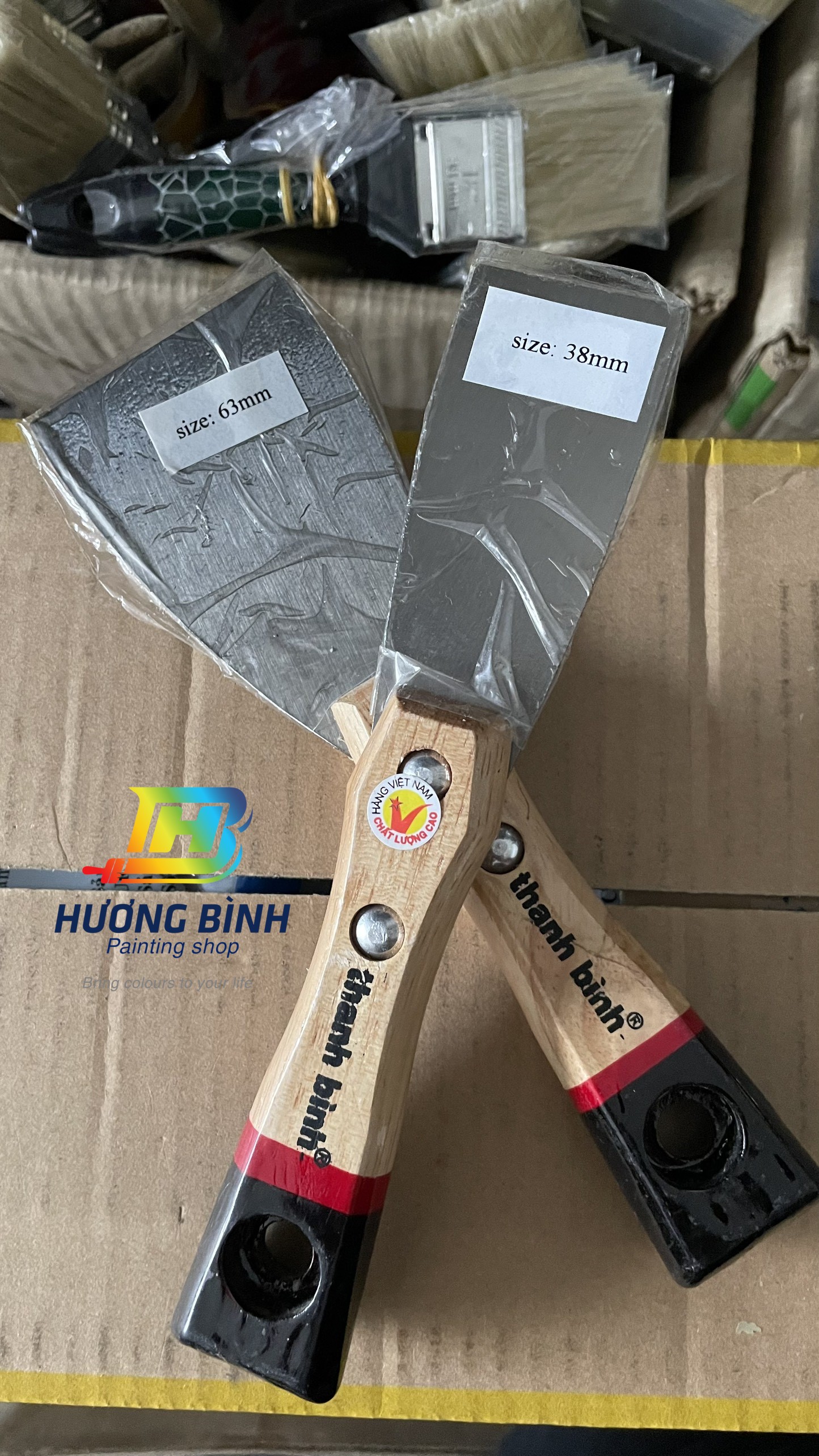 Sủi cán gỗ Thanh Bình (có 2 loại: 38mm và 63mm)