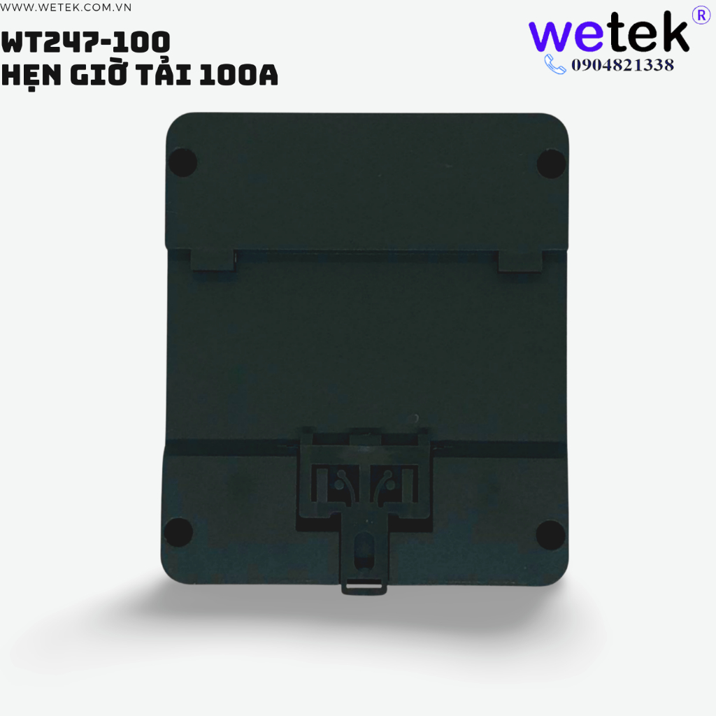 Timer công tắc hẹn giờ tải 100A siêu lớn WT247-100A BH12T