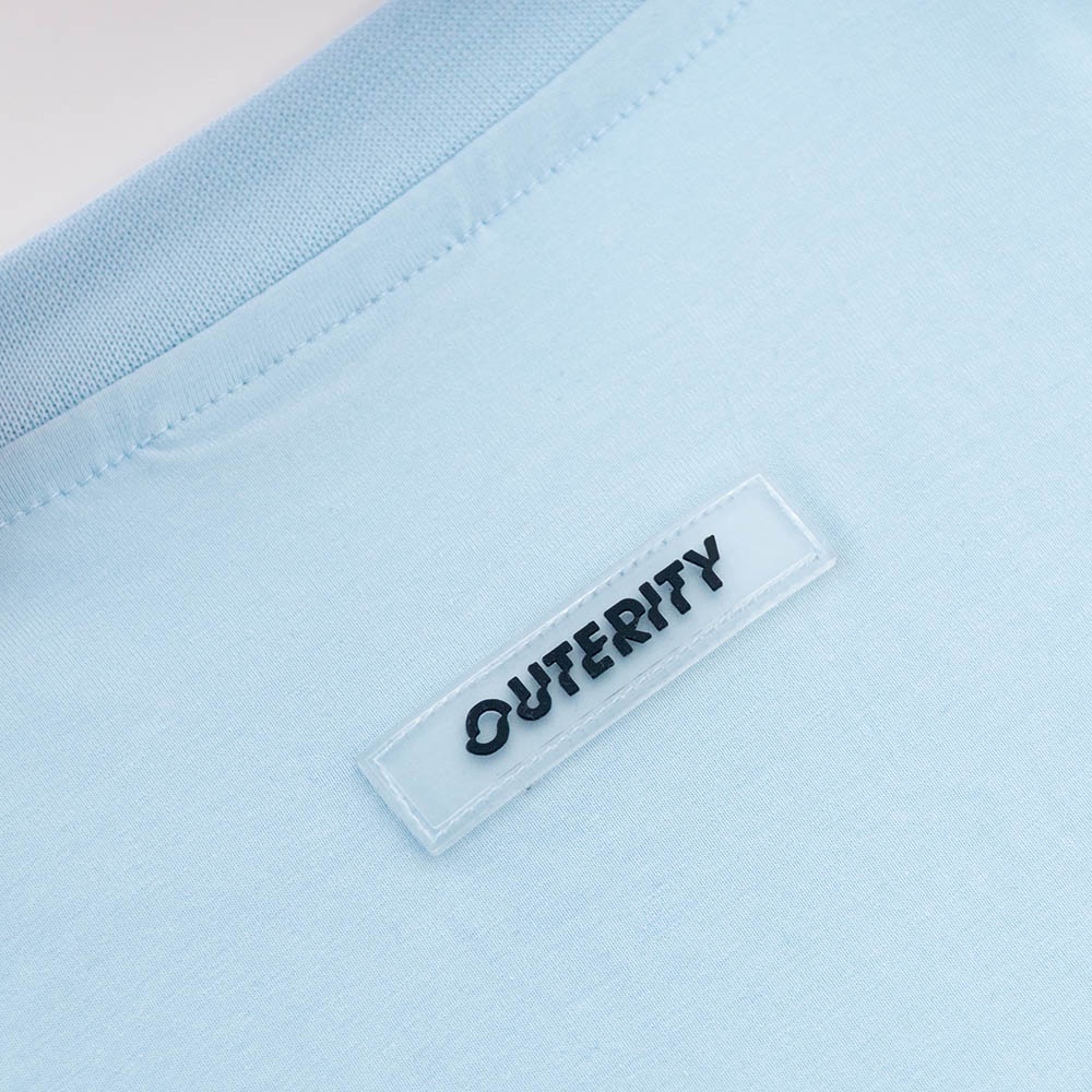 Áo thun Outerity Signature Sky Blue ver2.0 - ORP136