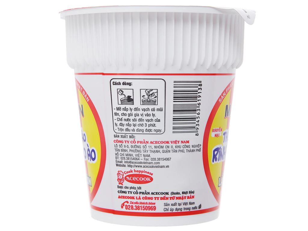 Mì Modern Lẩu Thái Tôm Ly 65g