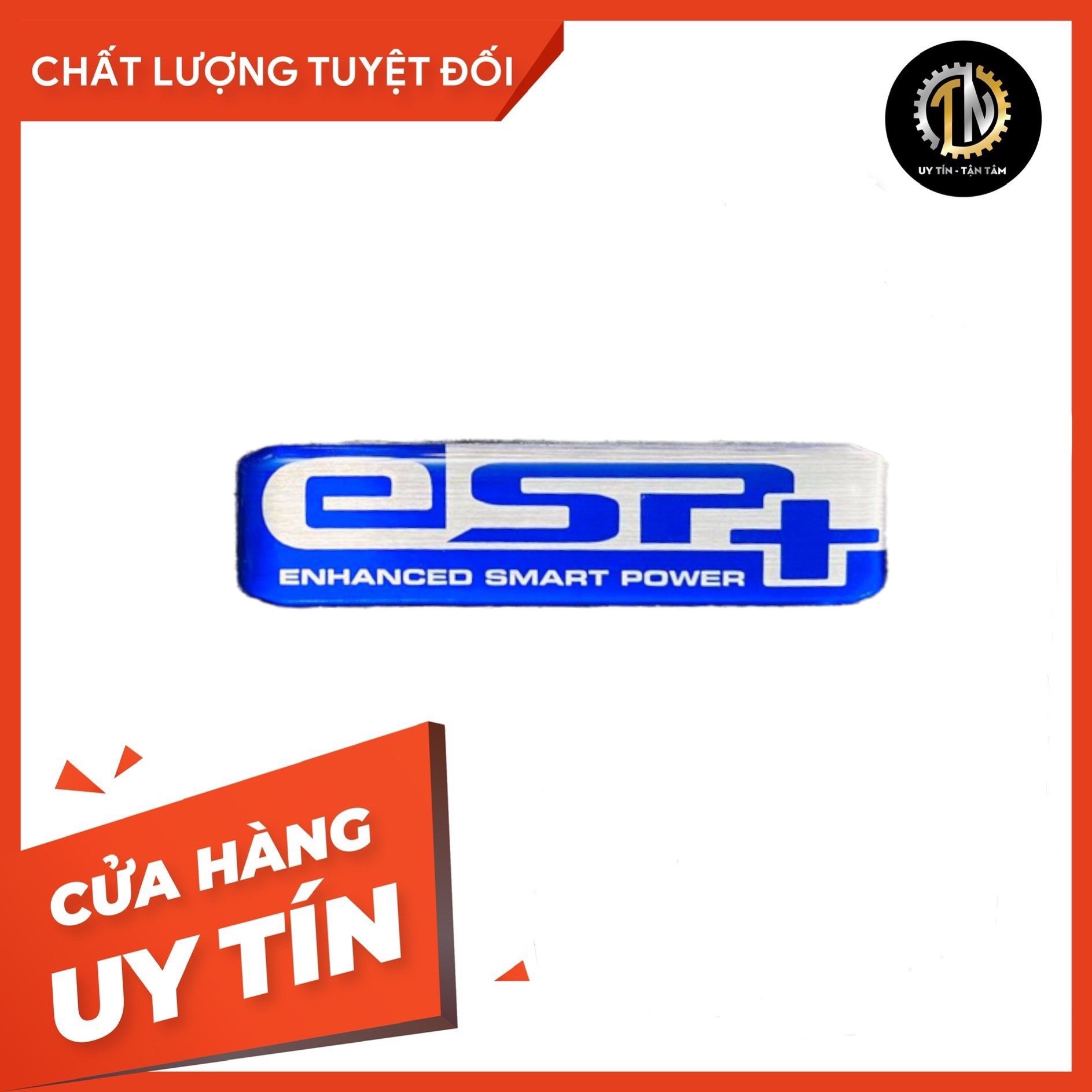 Tem ESP+ zin dán ốp pô e hàng nhập khẩu chính hãng Honda