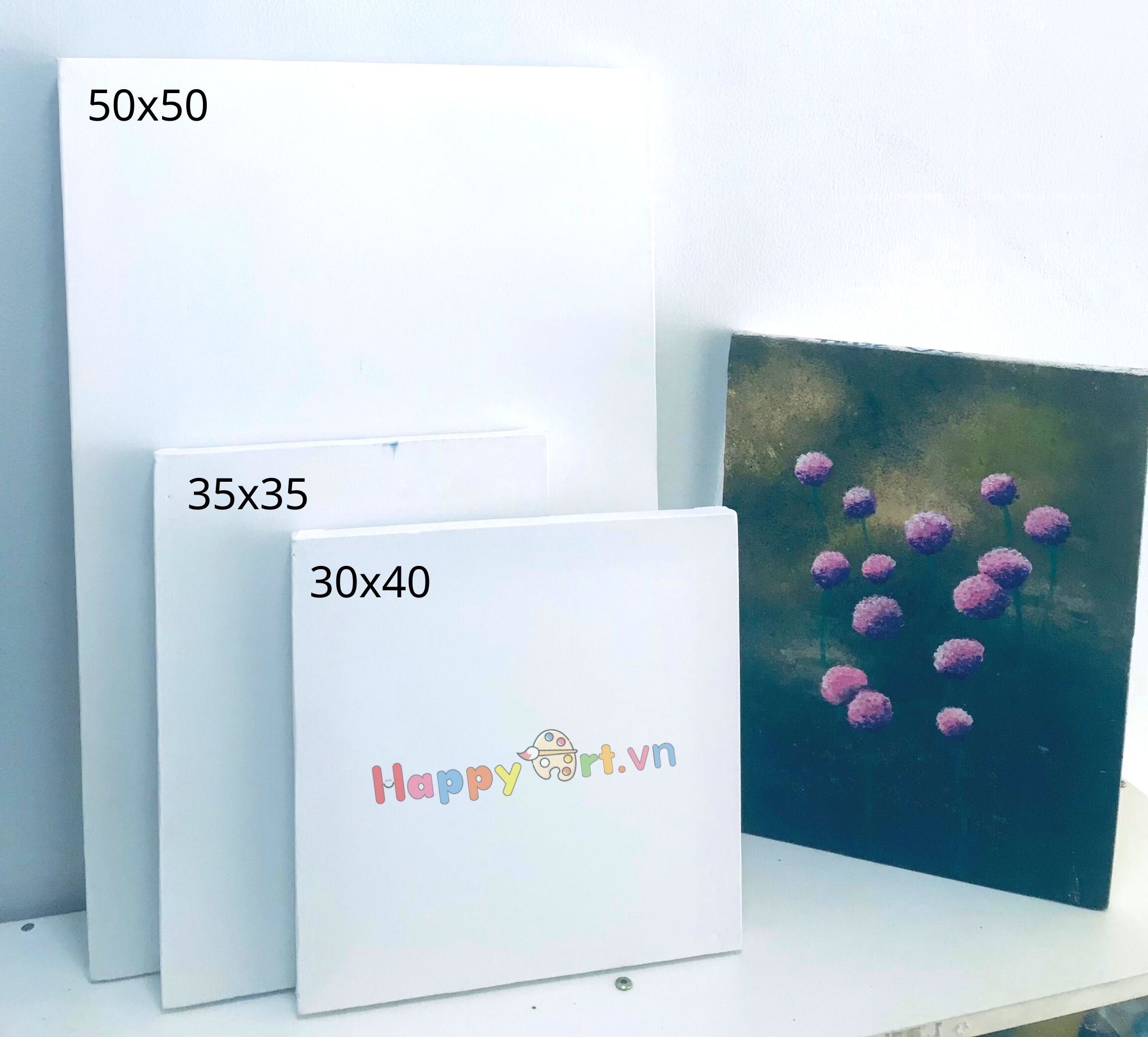 Khung tranh canvas đủ kích thước