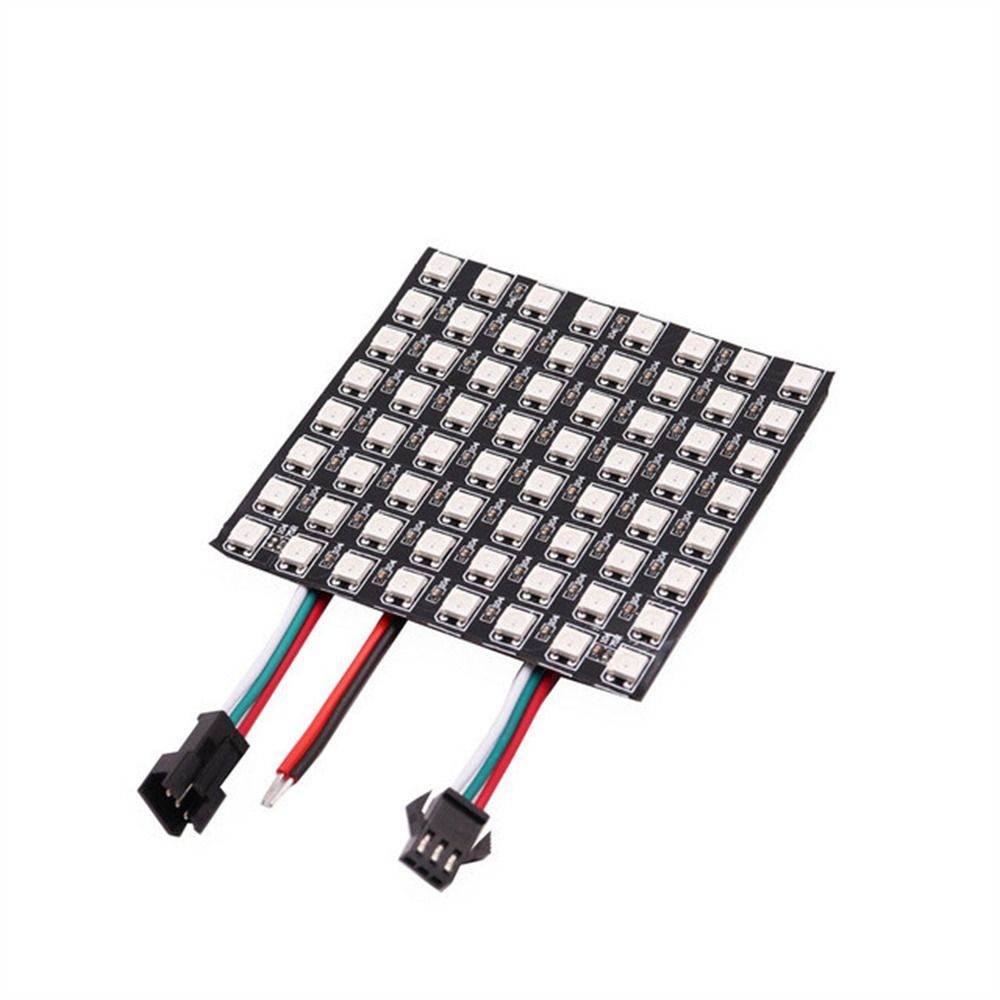 Deong dc5v individually addressable ws2812b 8x8 16x16 8x32 ws2812 rgb led matrix panel light module pixel screen pixels led panel light panel