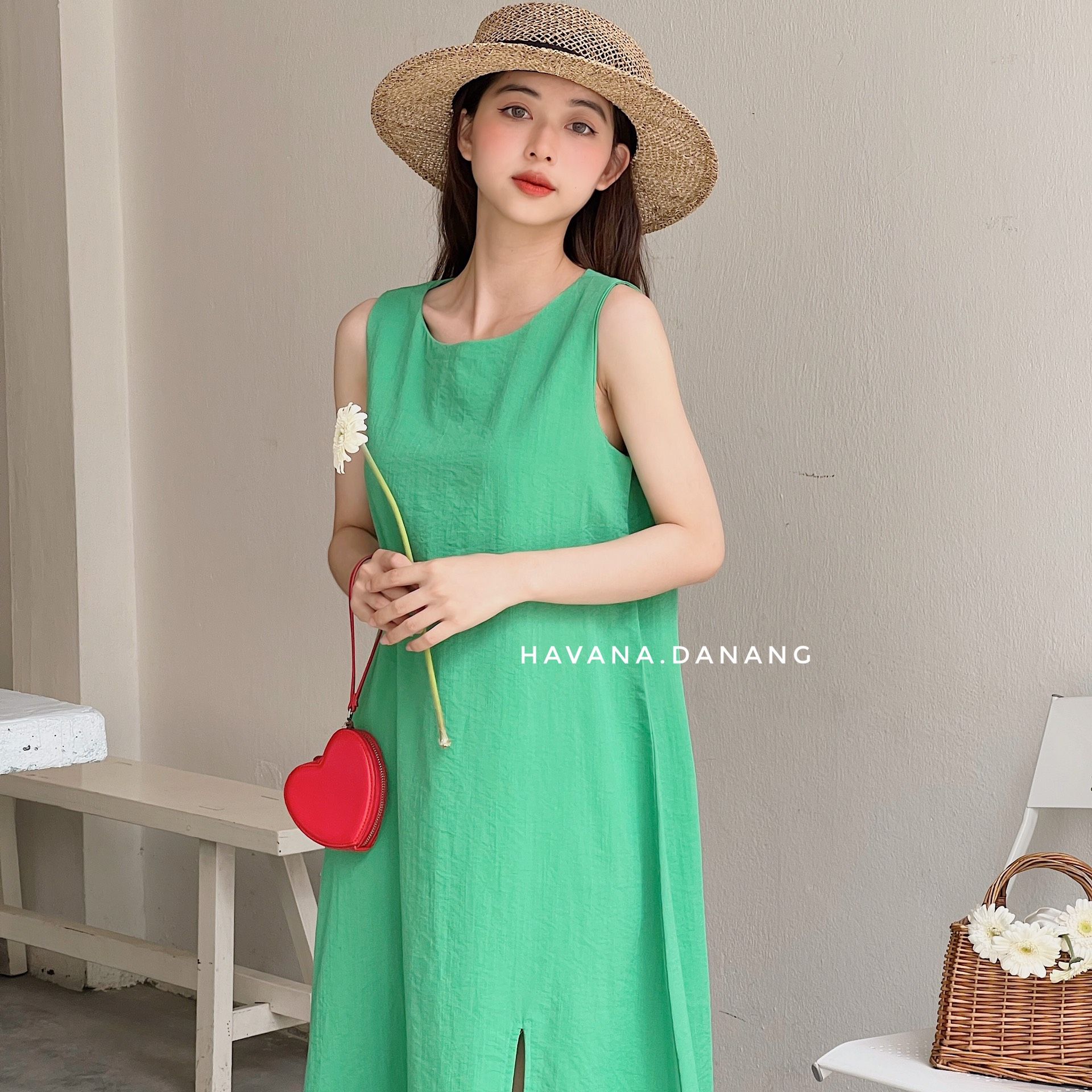 Đầm kiểu sát nách, đầm freesize 5 màu